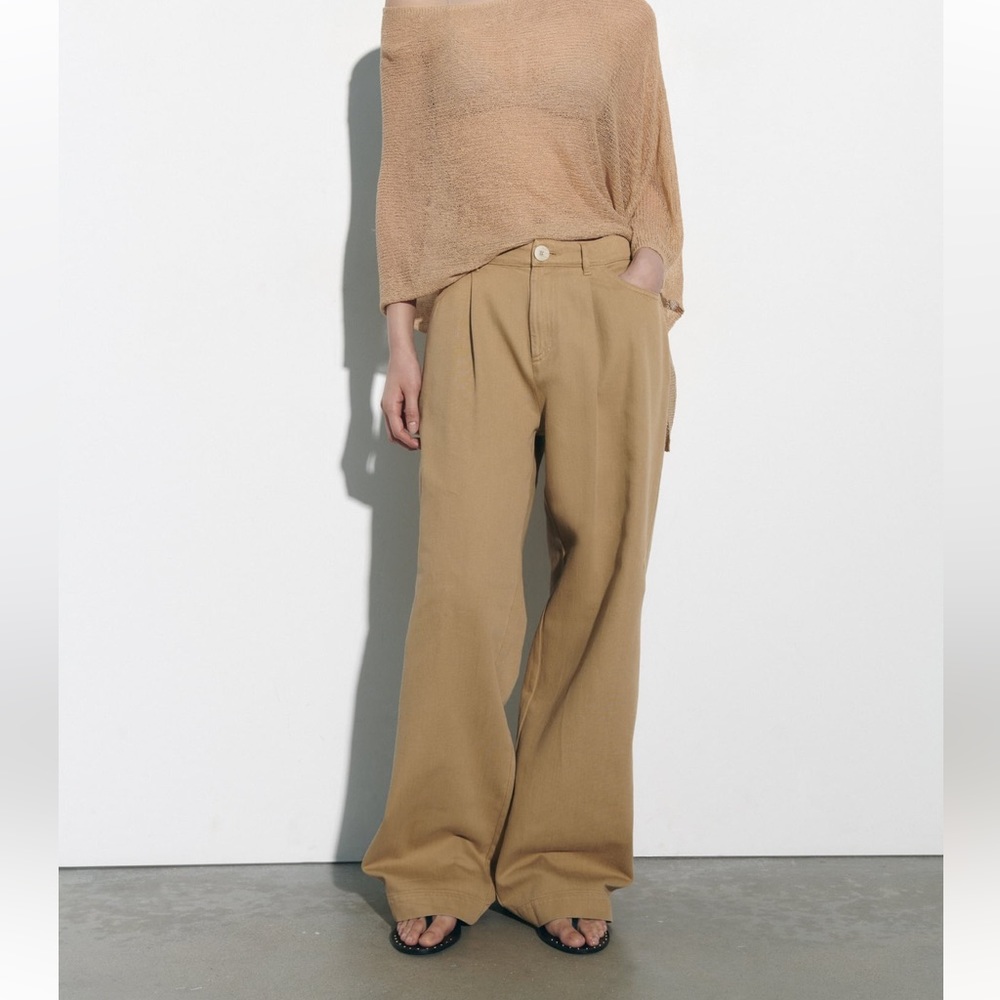 Zara wide leg pants